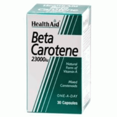 Health Aid Beta Carotene 23000IU 30caps